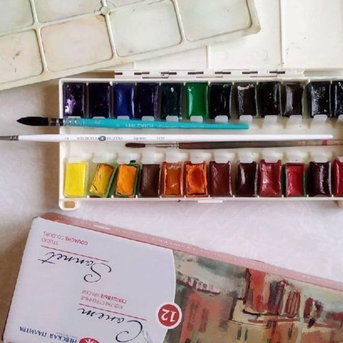 Мастер–класс по рисованию акварелью в мини–группе